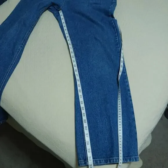 Bill Blass vintage mom jeans sz 14 straight leg medium wash 90s jeans Y2K - Picture 8 of 10